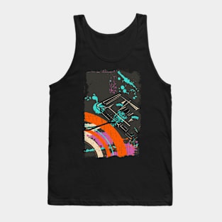 Retro Tape Tank Top